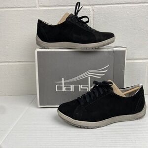 DANSKO Leela Waterproof Nubuck‎ Women's Leather Sneaker EU 37/US 6.5-7 Black